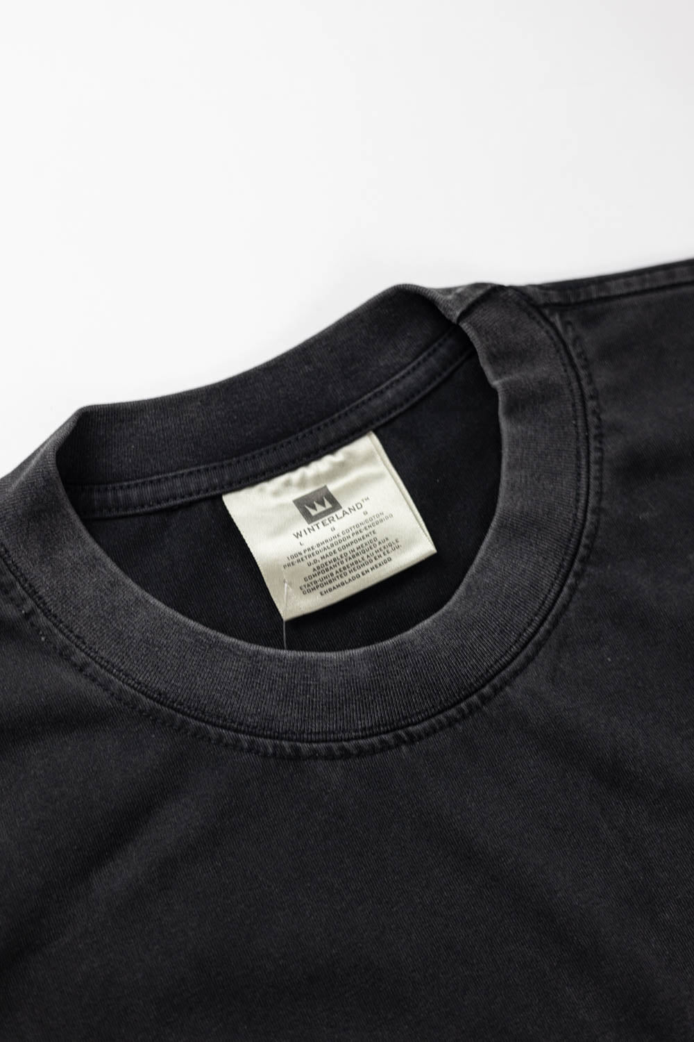 Kim K Oversized T-Shirt in Faded Black