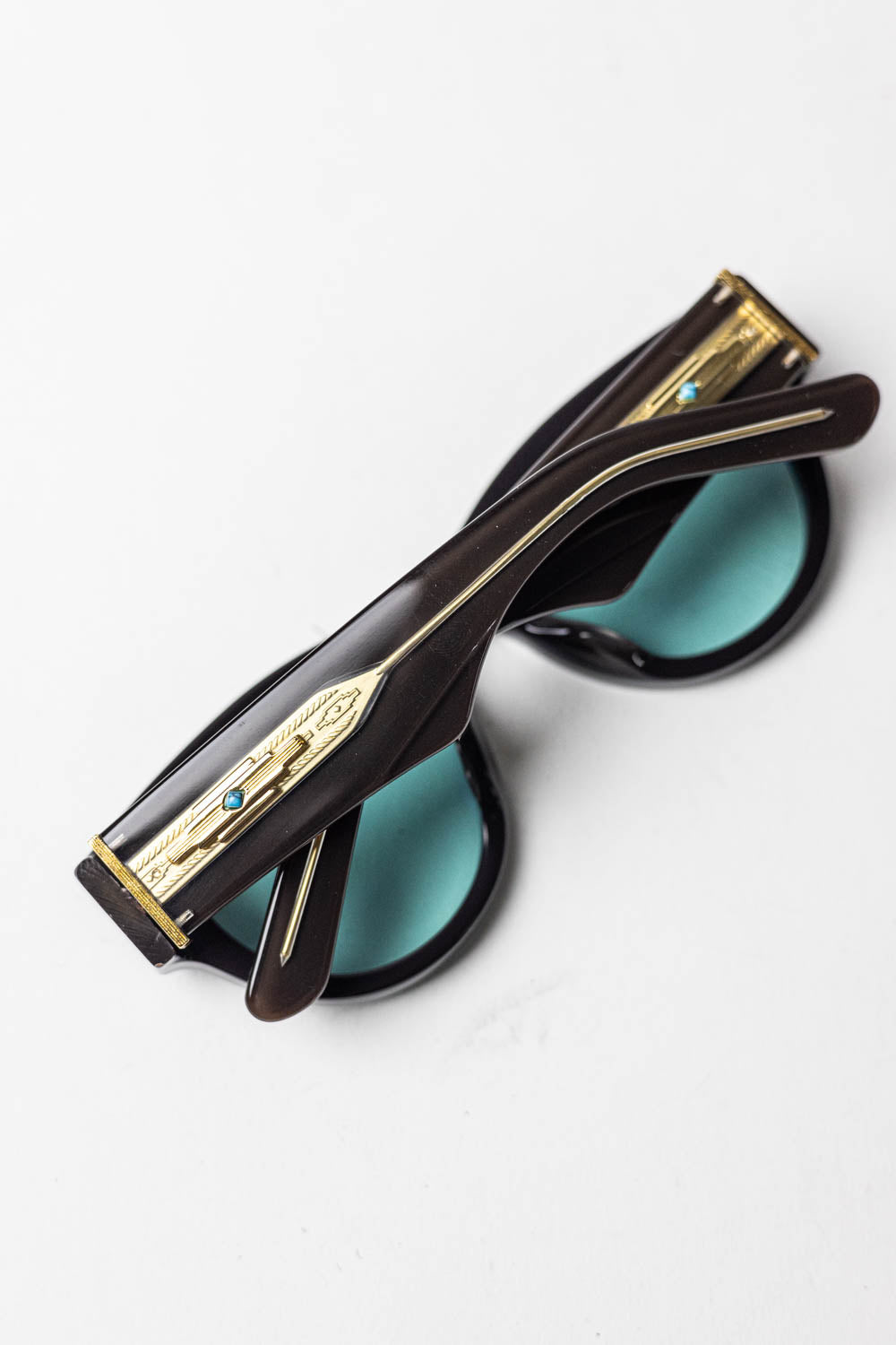 Jacques Marie Mage Anita Sunglasses Black/Blue
