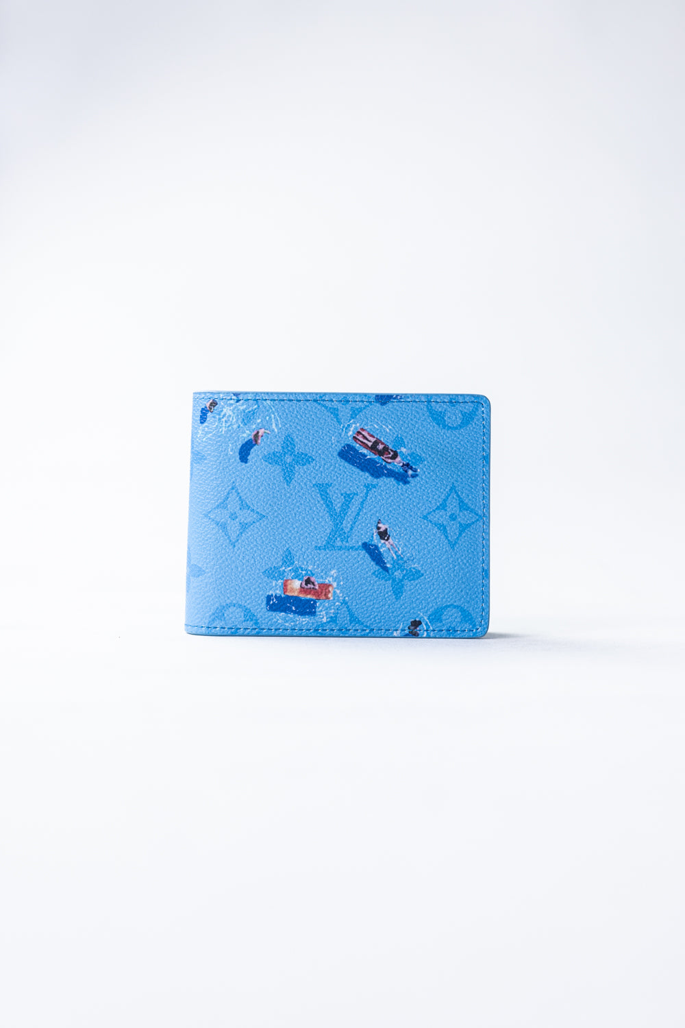 Louis Vuitton Slender Wallet Blue Lagoon