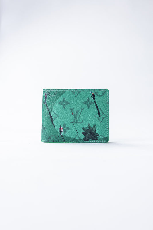 Louis Vuitton Slender Wallet Green