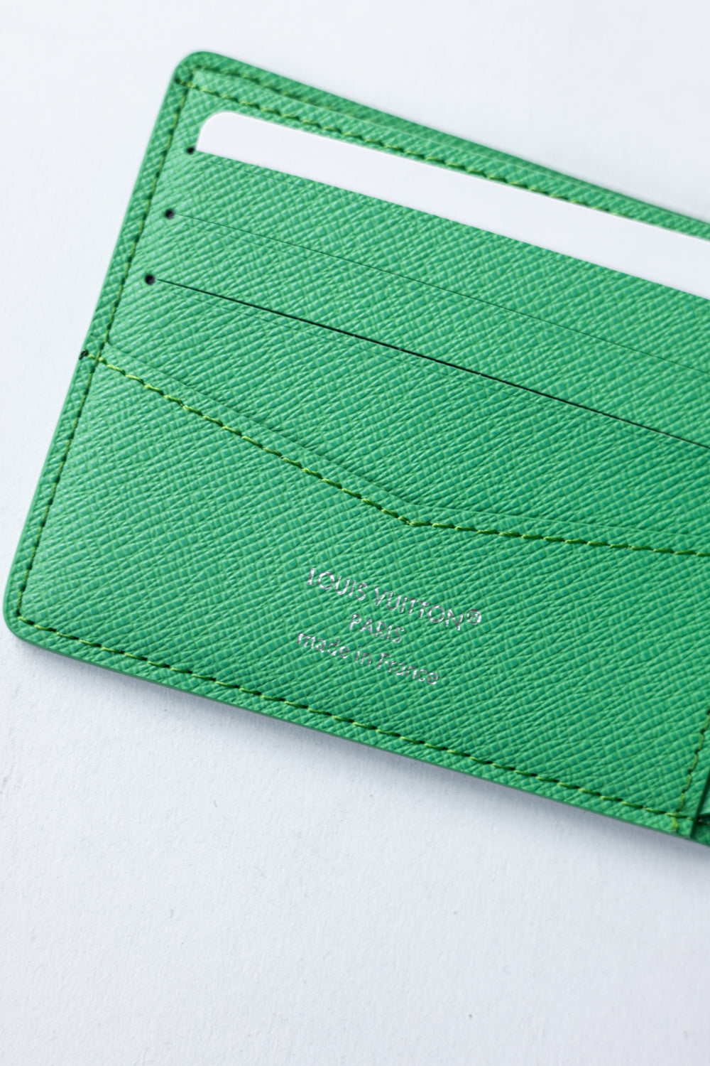 Louis Vuitton Slender Wallet Green