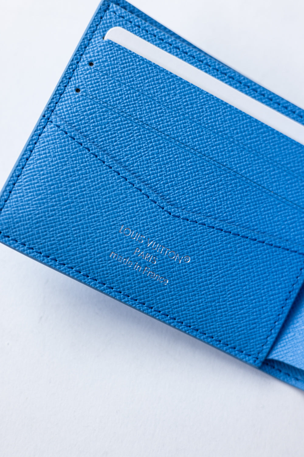 Louis Vuitton Slender Wallet Blue Lagoon