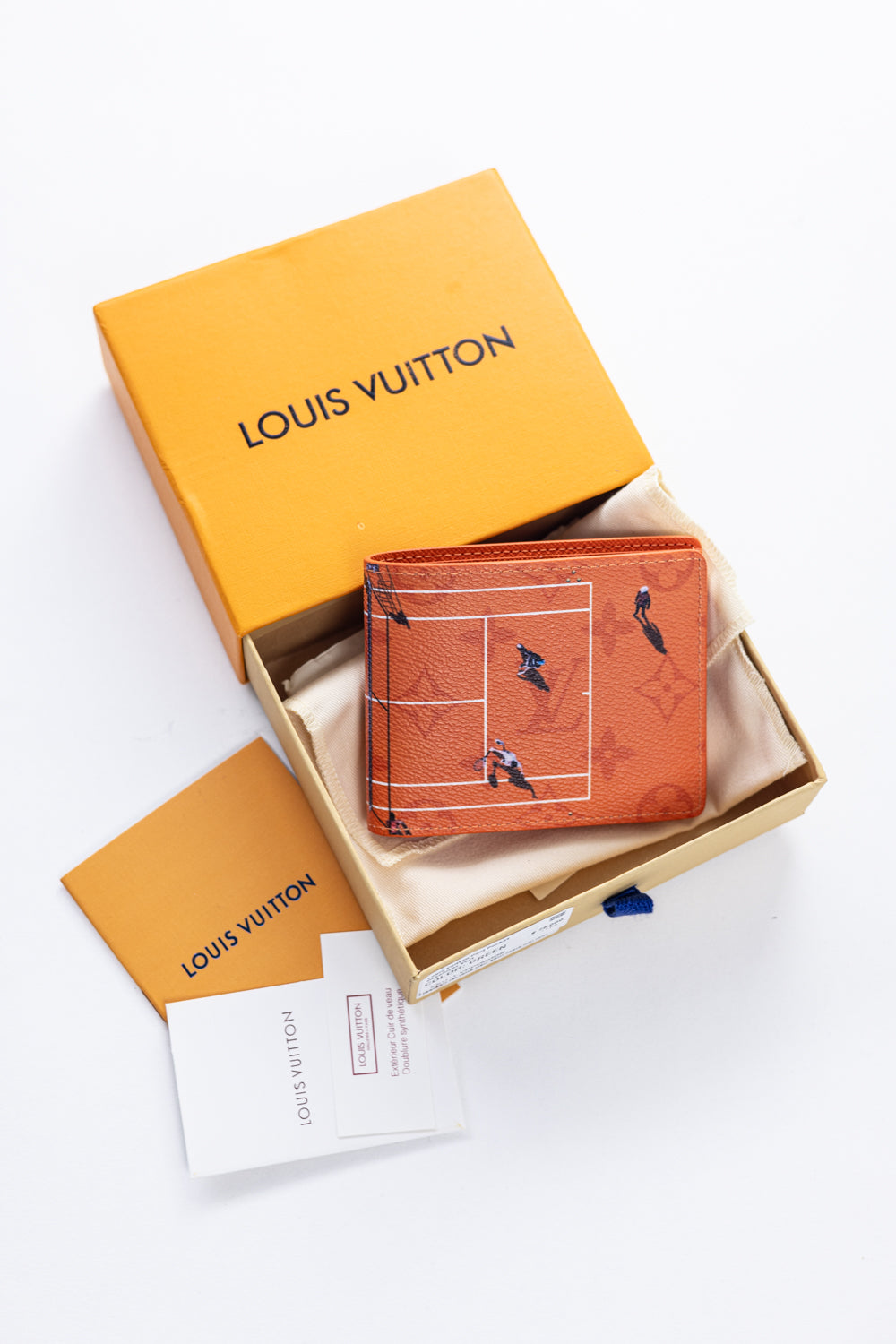 Louis Vuitton Slender Wallet Brick Red