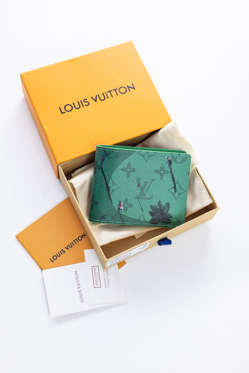 Louis Vuitton Slender Wallet Green