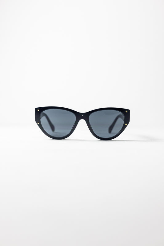 Chanel Retro Cat Eye Sunglasses Black