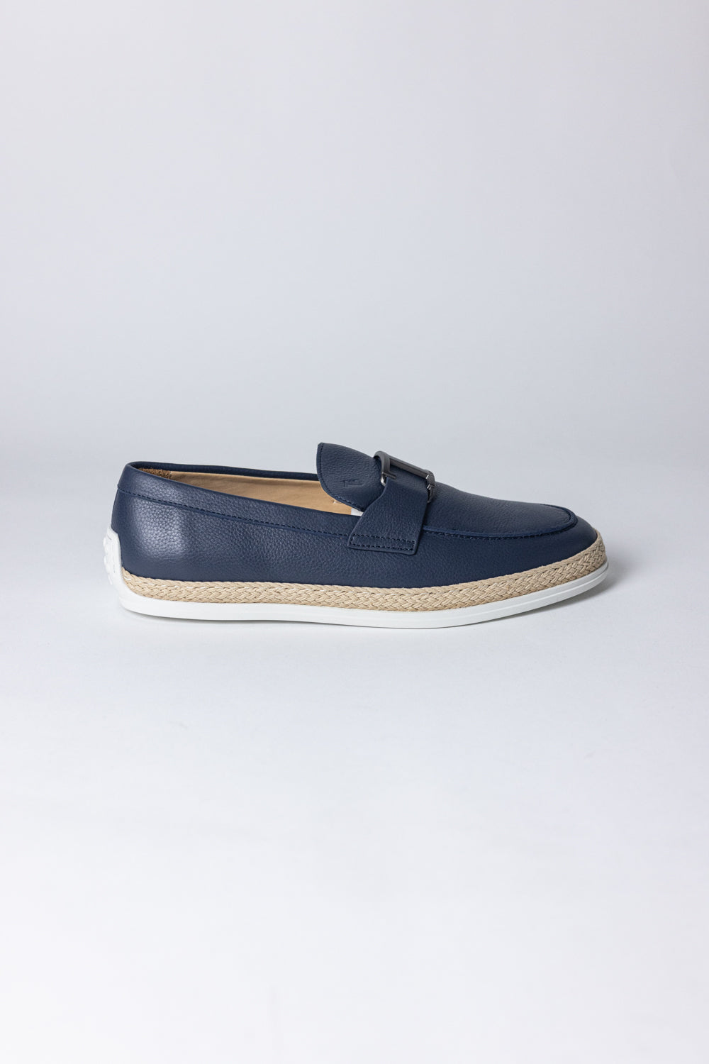 Tod's Moccasin Leather Navy