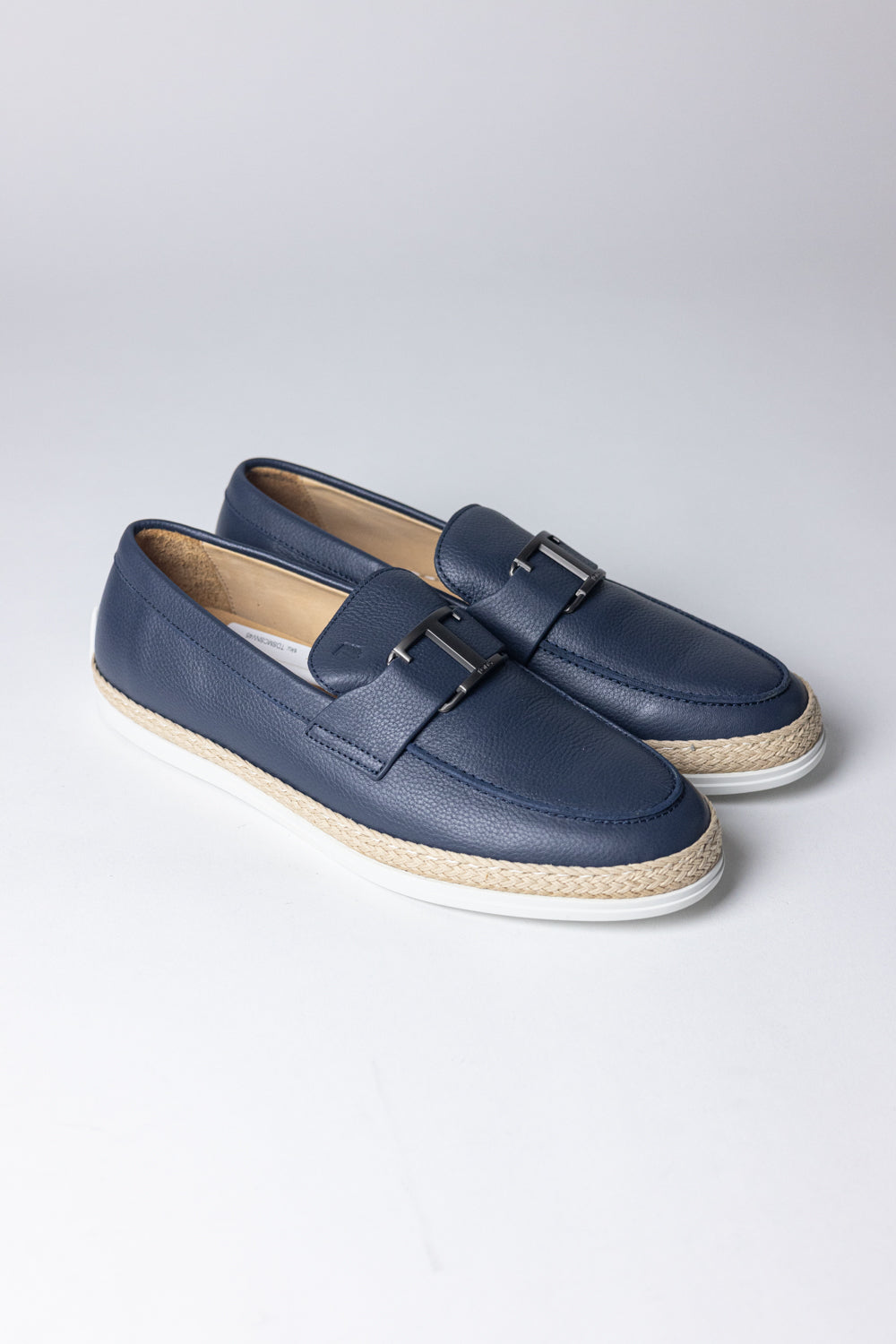 Tod's Moccasin Leather Navy