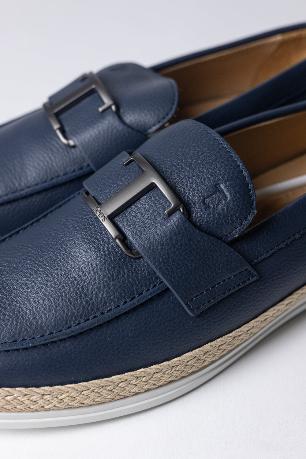 Tod's Moccasin Leather Navy