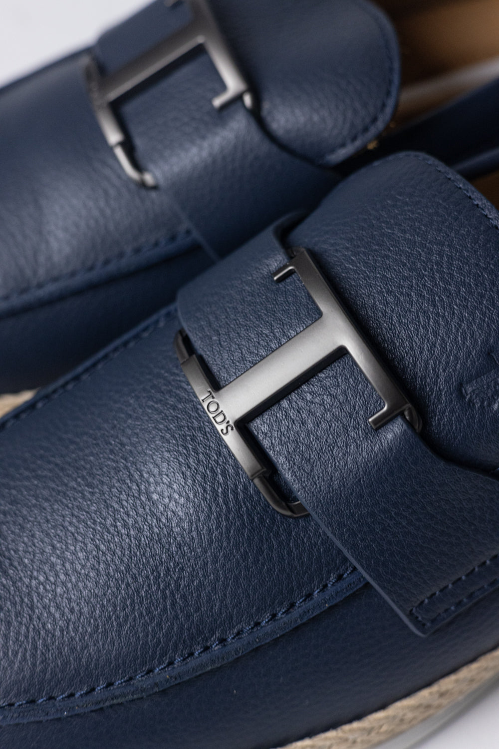 Tod's Moccasin Leather Navy