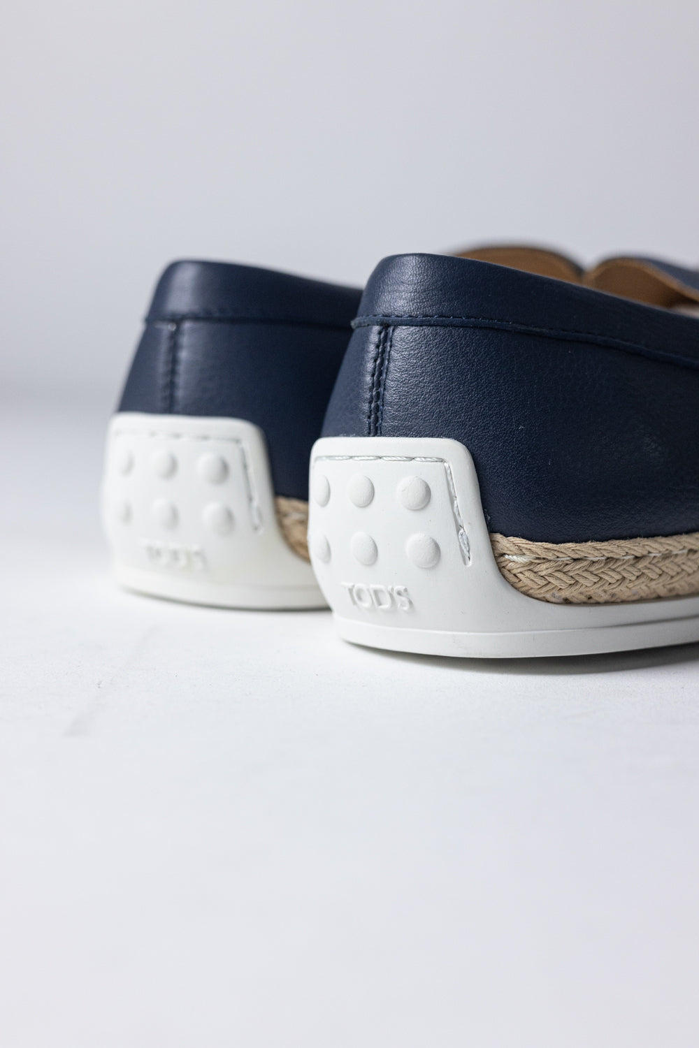 Tod's Moccasin Leather Navy