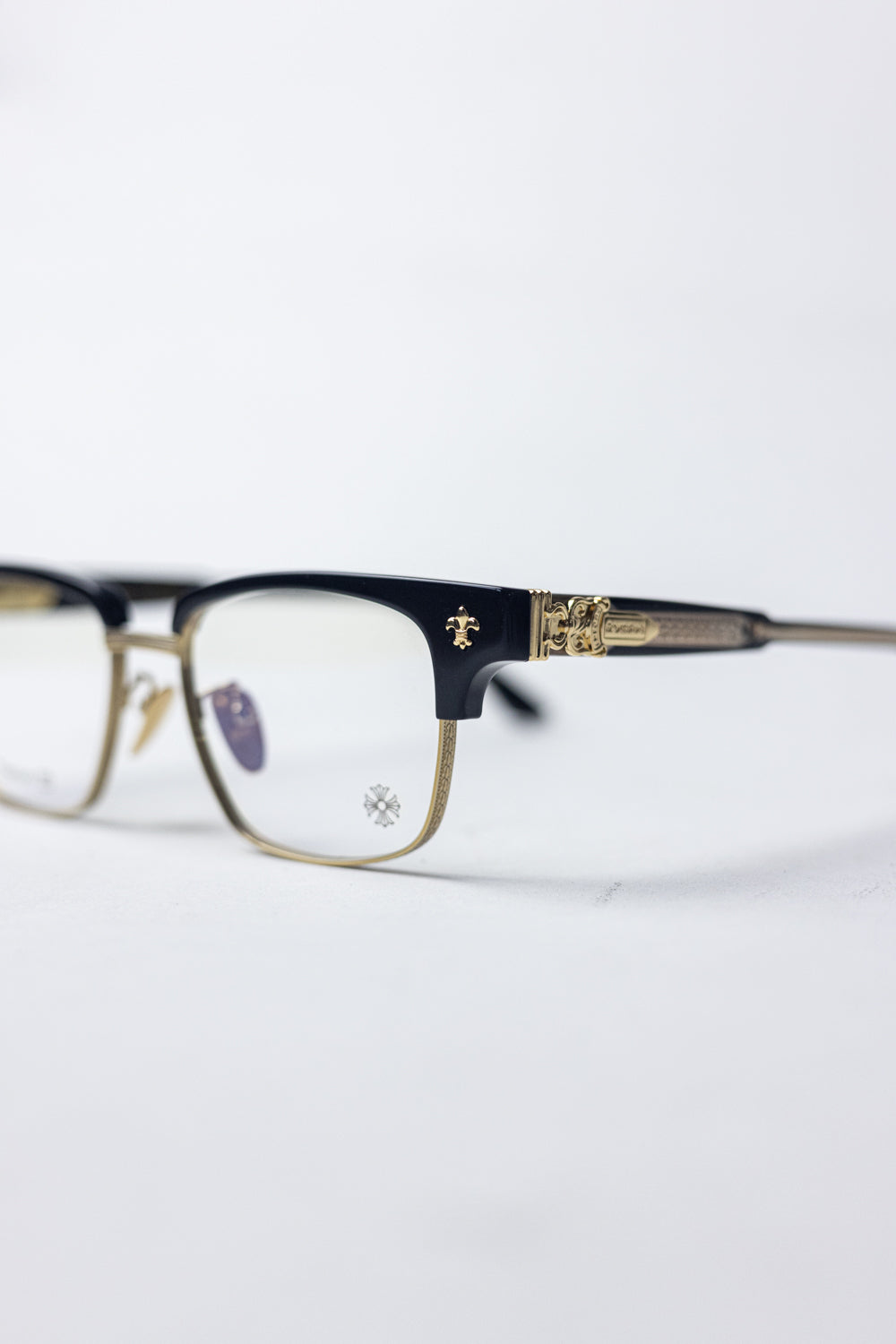 Chrome Hearts Box Officer Black Gold