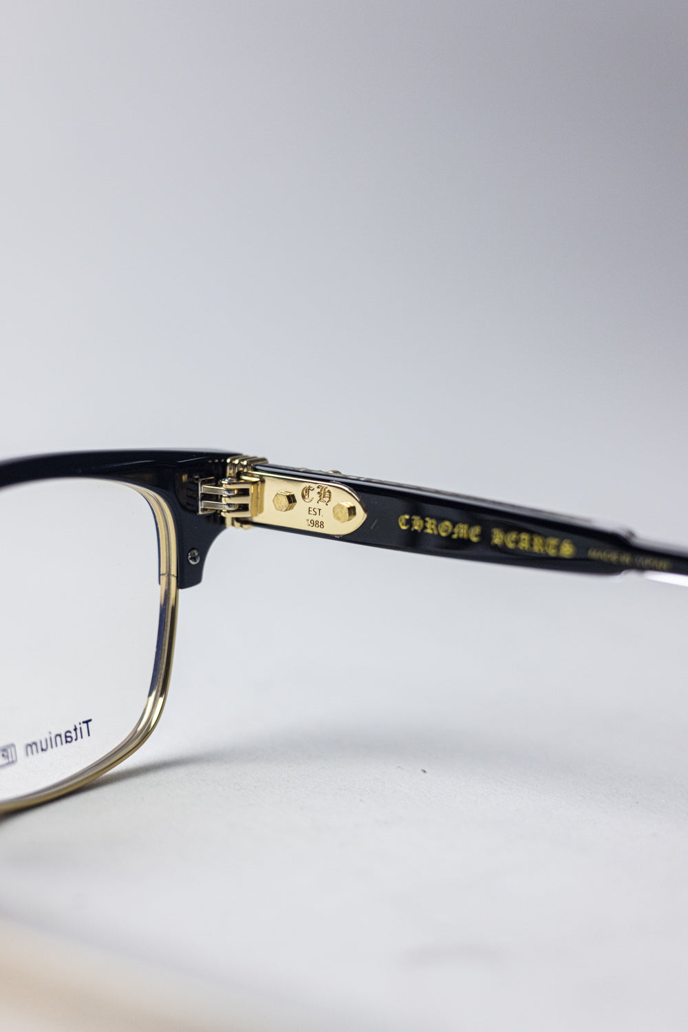 Chrome Hearts Box Officer Black Gold