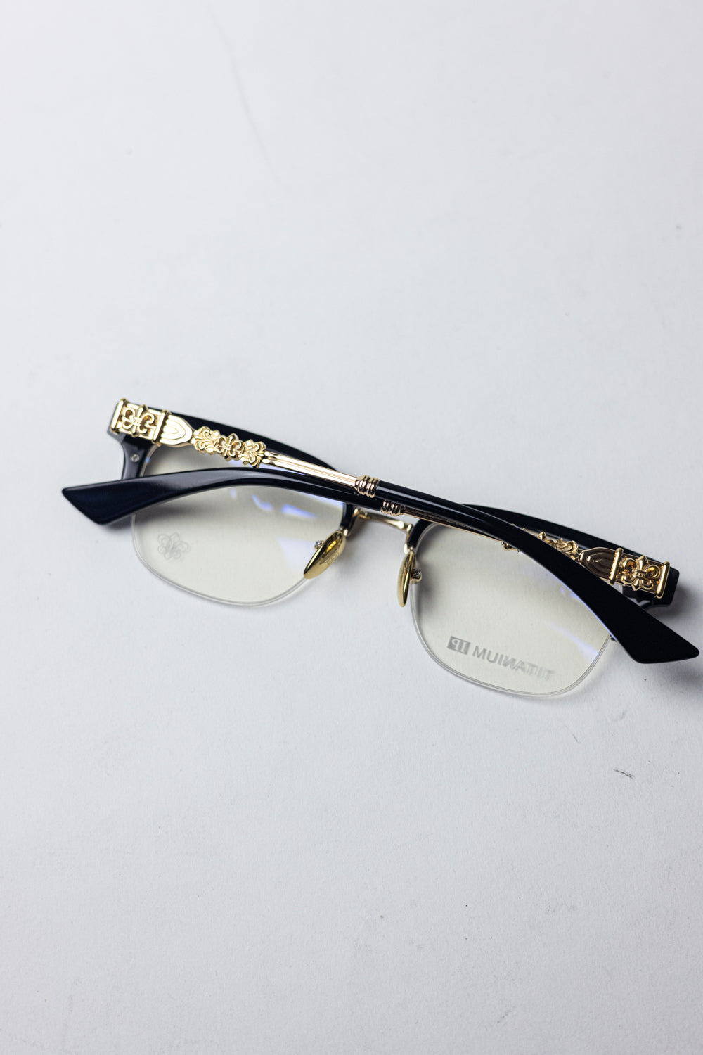 Chrome Hearts Bonennoisseur Glasses Black