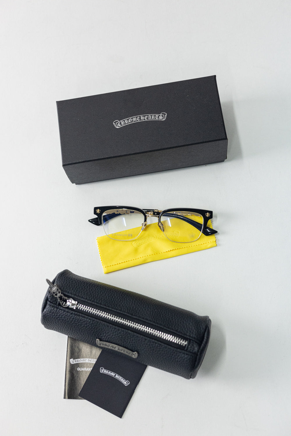 Chrome Hearts Bonennoisseur Glasses Black