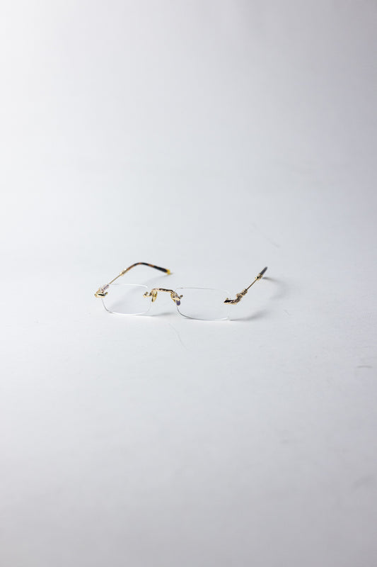 Chrome Hearts Pills III Glasses Gold