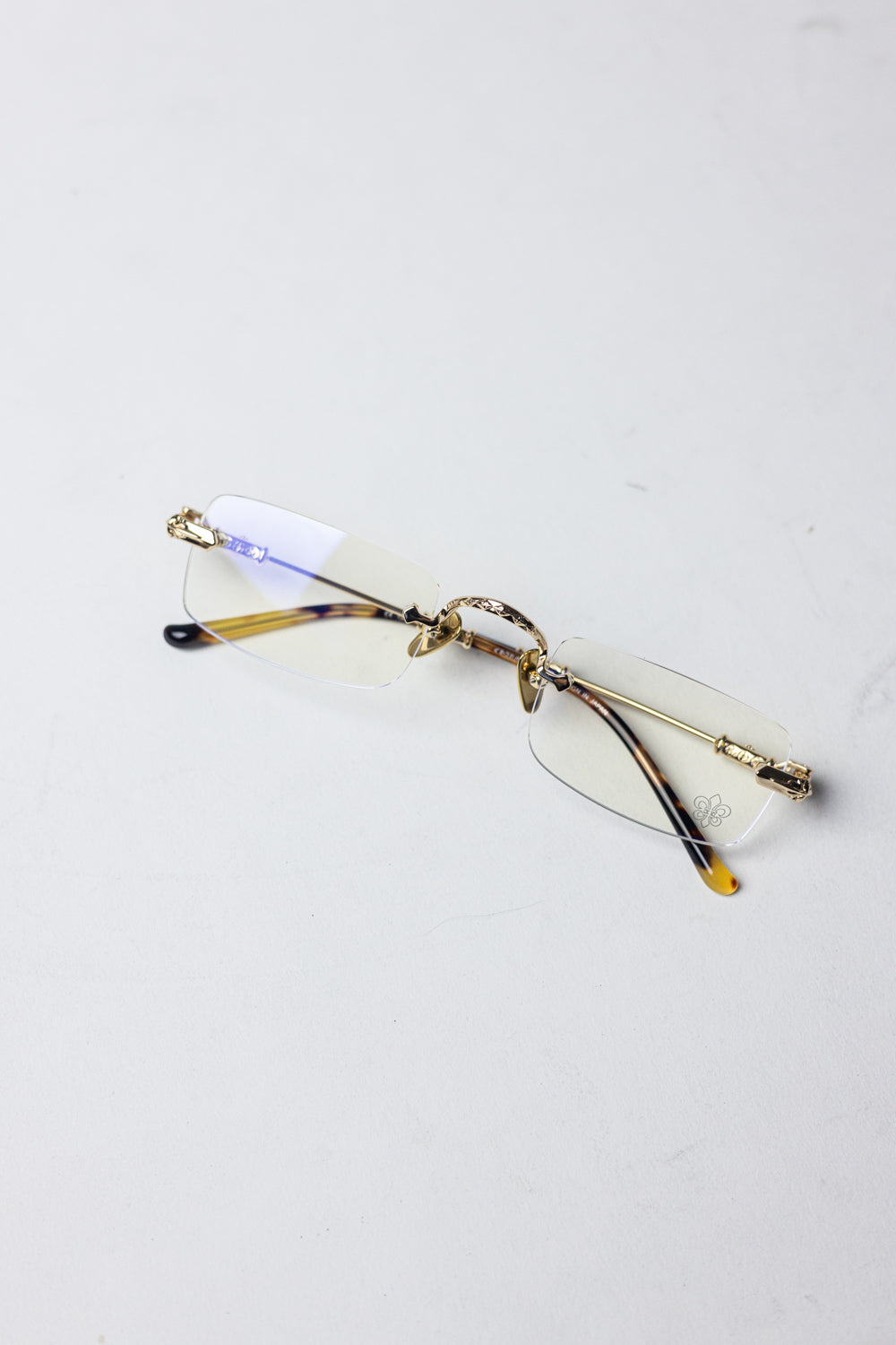 Chrome Hearts Pills III Glasses Gold