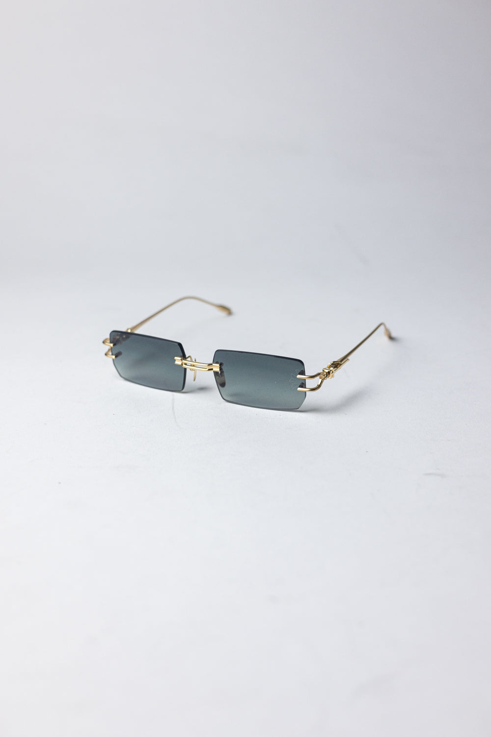 Chrome Hearts Lordie Diamond Square Sunglasses