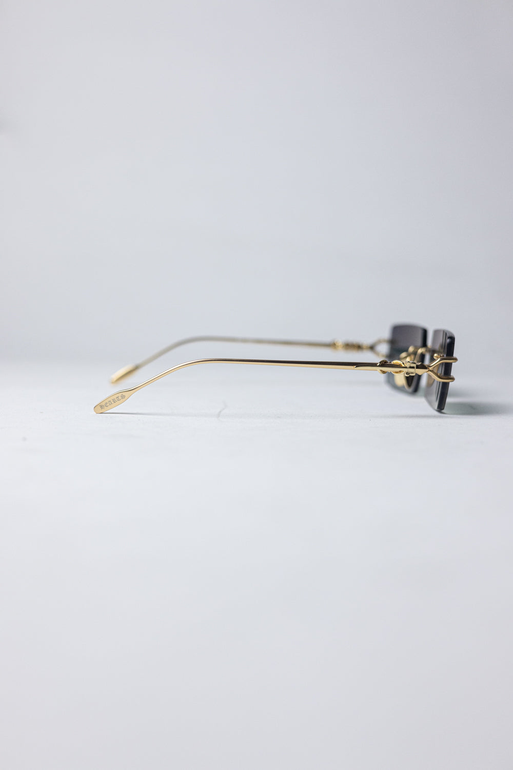 Chrome Hearts Lordie Diamond Square Sunglasses