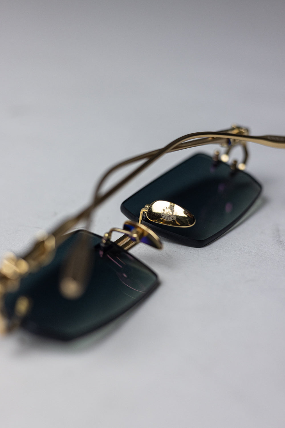 Chrome Hearts Lordie Diamond Square Sunglasses