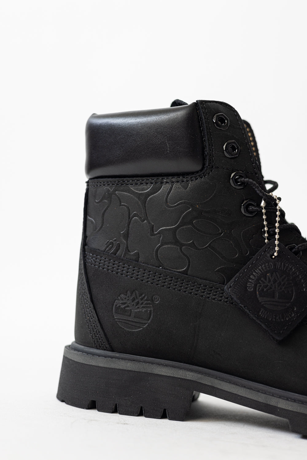 A Bathing Ape x Undefeated x Timberland 6 Inch Black
