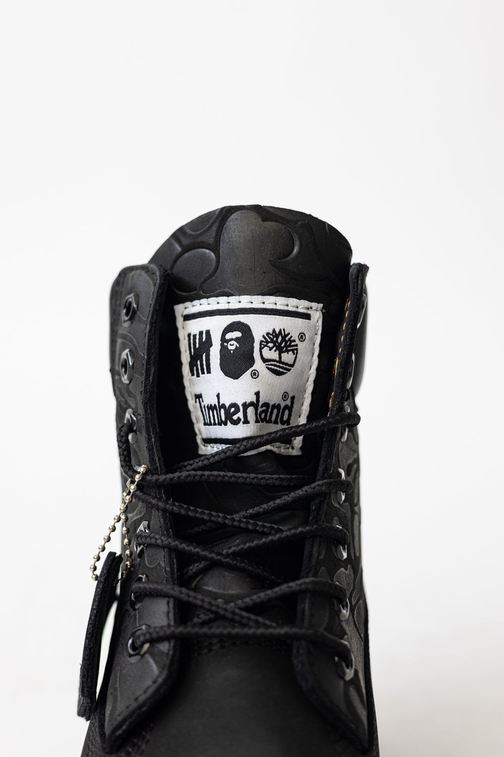 A Bathing Ape x Undefeated x Timberland 6 Inch Black