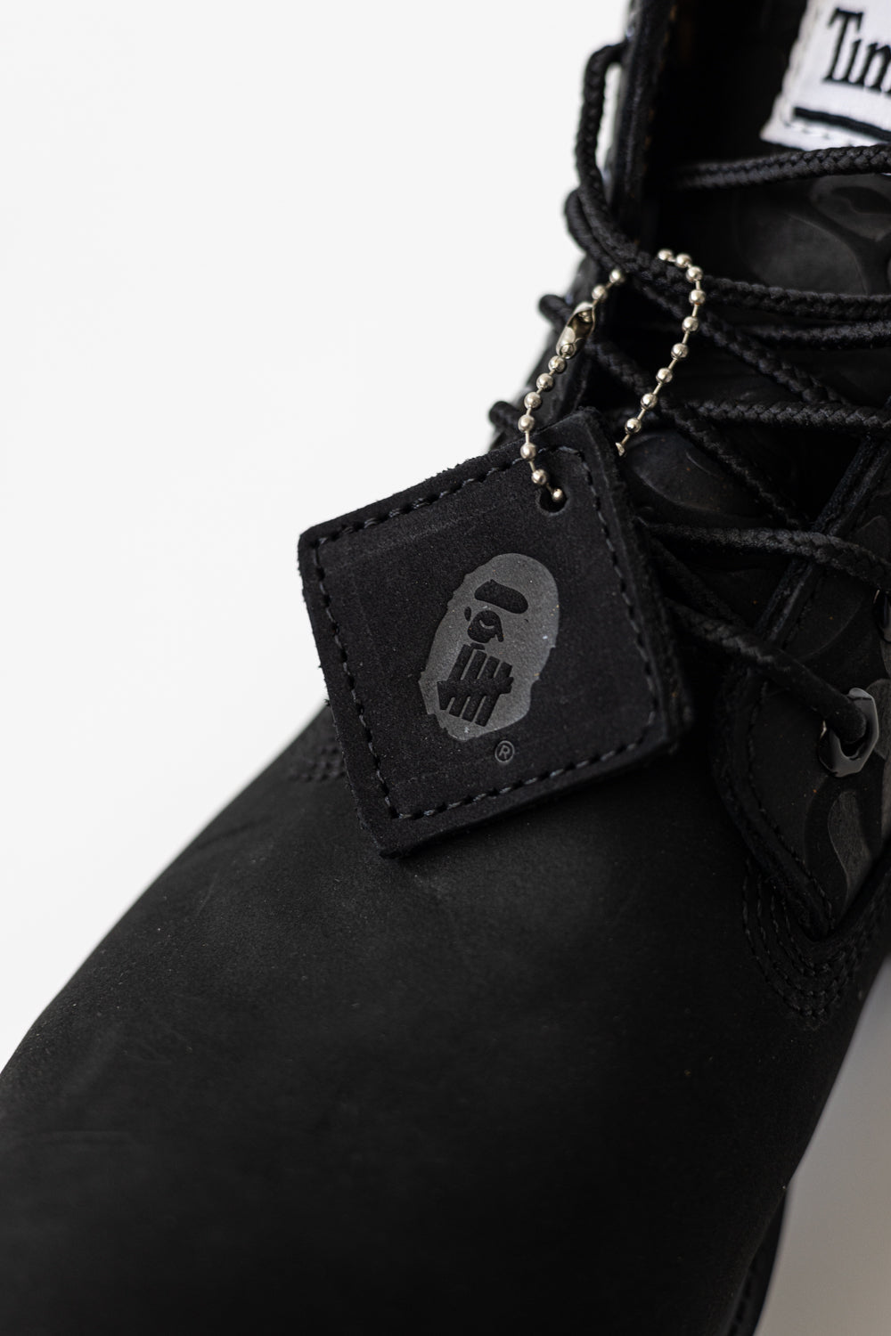 A Bathing Ape x Undefeated x Timberland 6 Inch Black