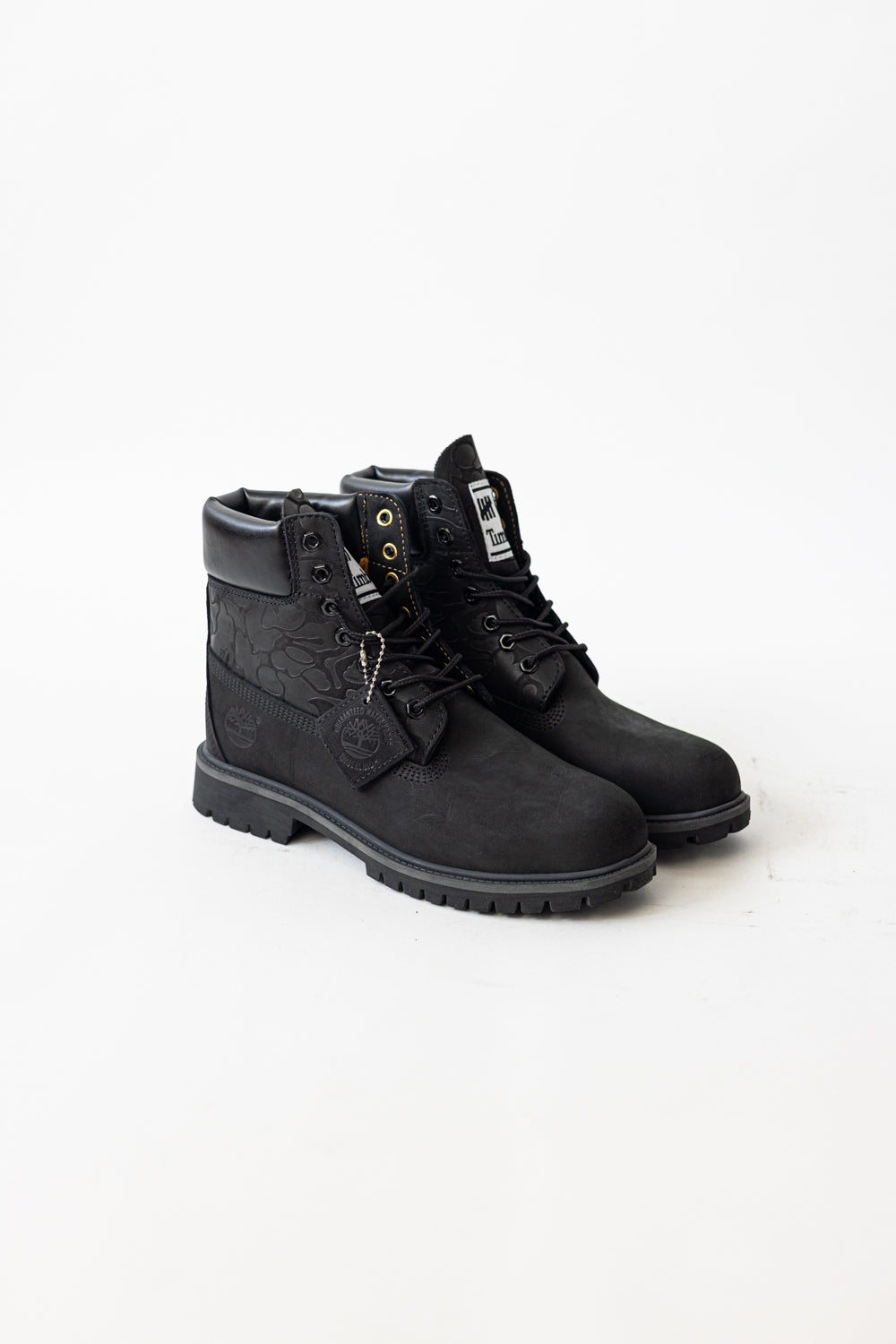 A Bathing Ape x Undefeated x Timberland 6 Inch Black
