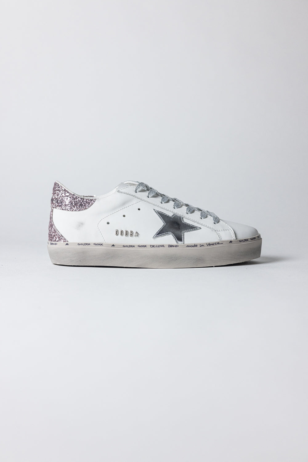 GOLDEN GOOSE with Star and Pink Glitter Hell