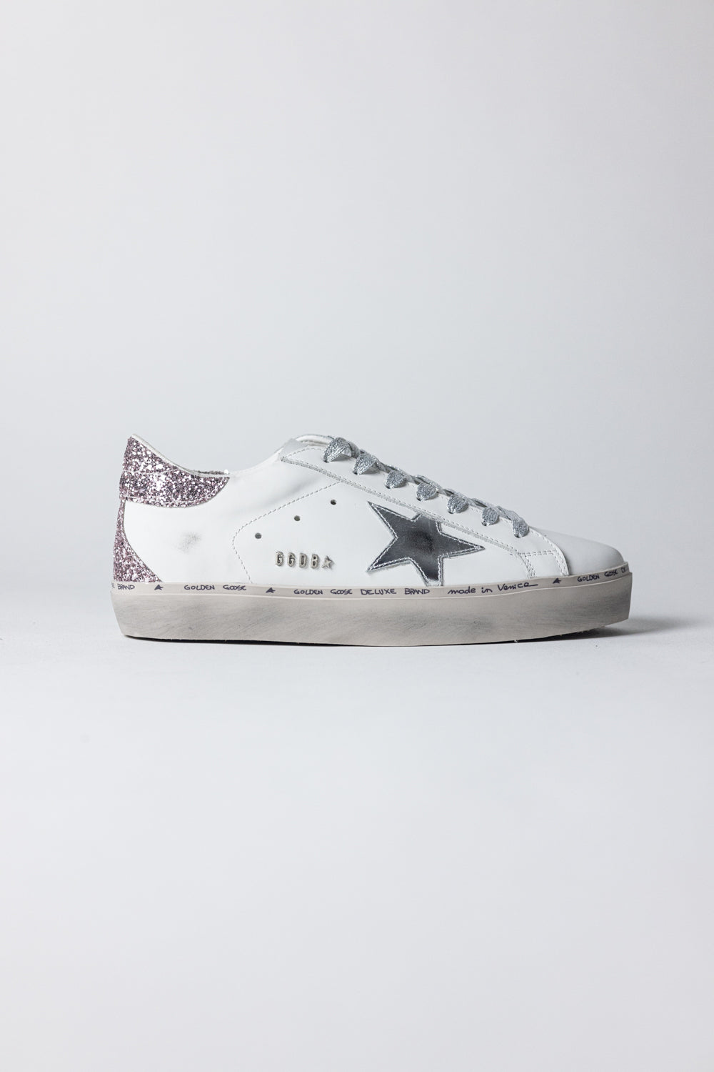 GOLDEN GOOSE with Star and Pink Glitter Hell