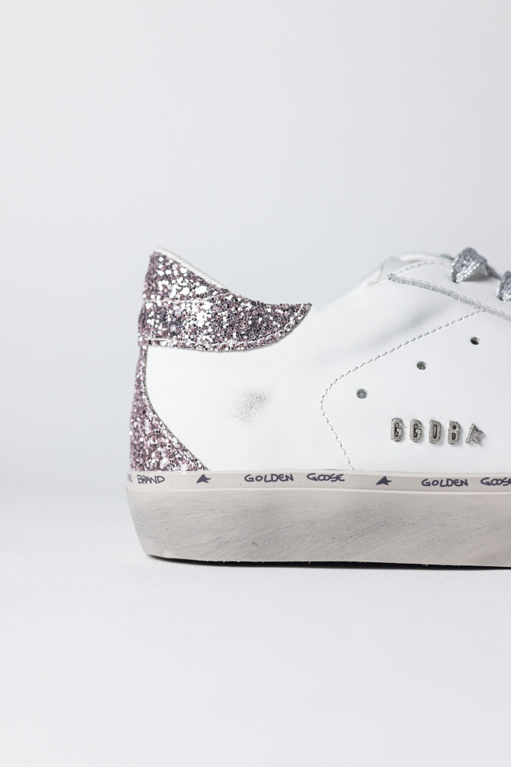 GOLDEN GOOSE with Star and Pink Glitter Hell