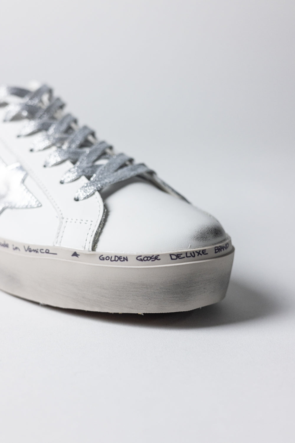 GOLDEN GOOSE with Star and Pink Glitter Hell