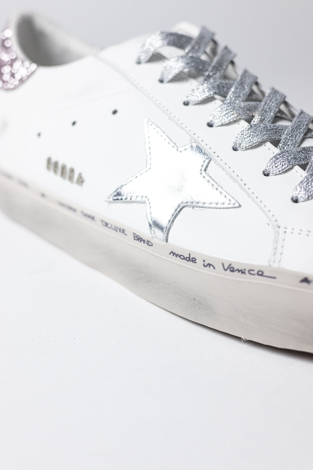 GOLDEN GOOSE with Star and Pink Glitter Hell