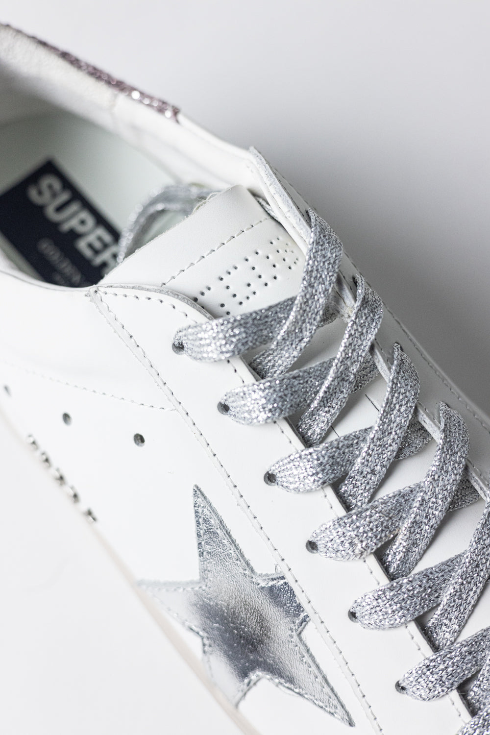 GOLDEN GOOSE with Star and Pink Glitter Hell