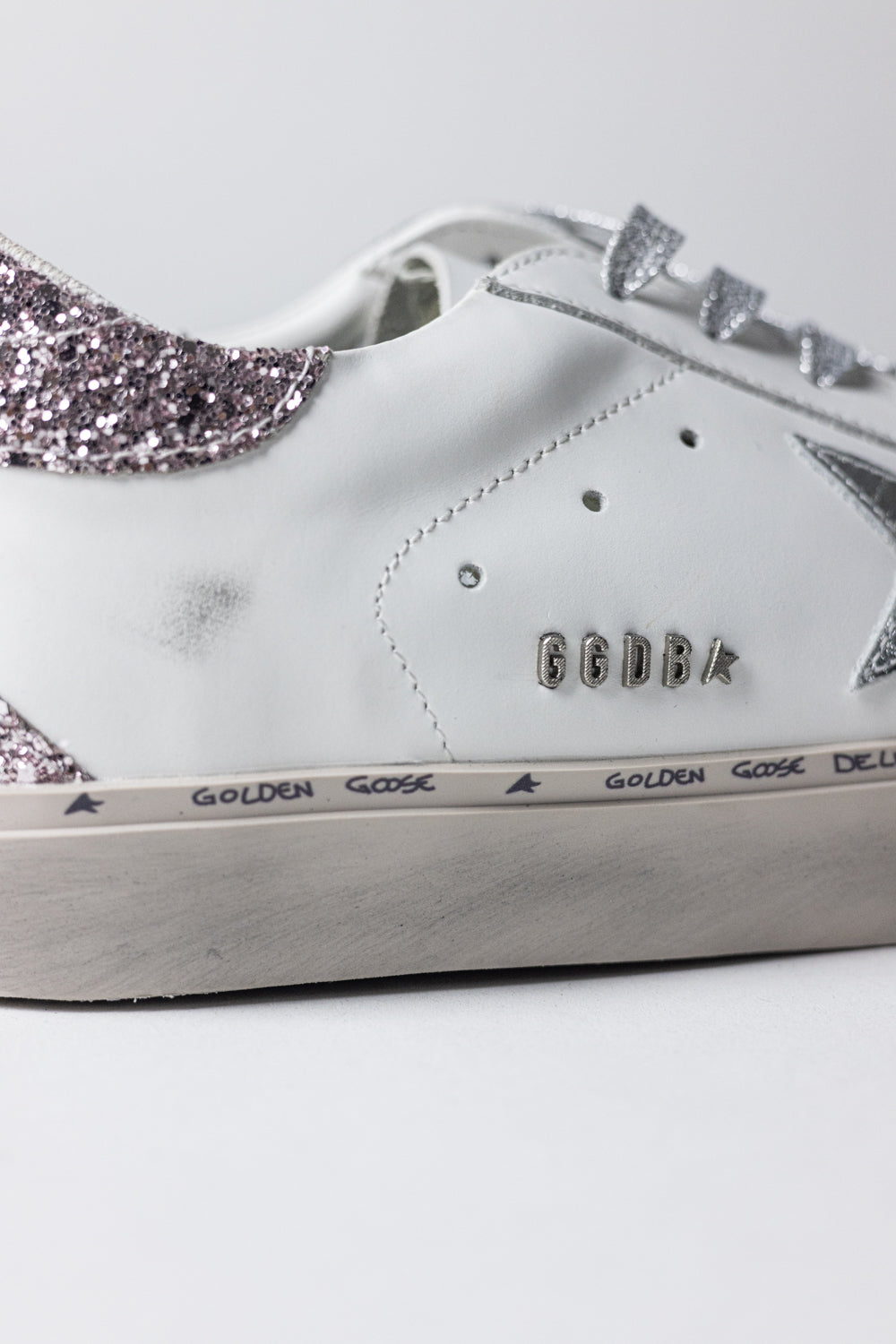 GOLDEN GOOSE with Star and Pink Glitter Hell