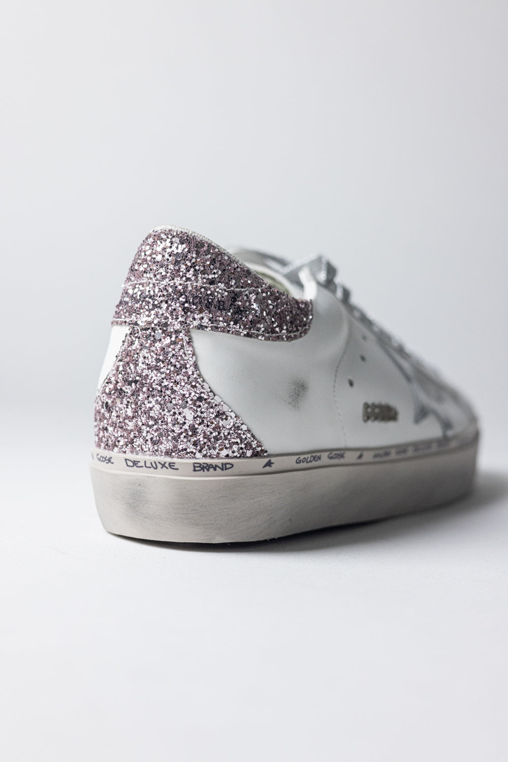 GOLDEN GOOSE with Star and Pink Glitter Hell