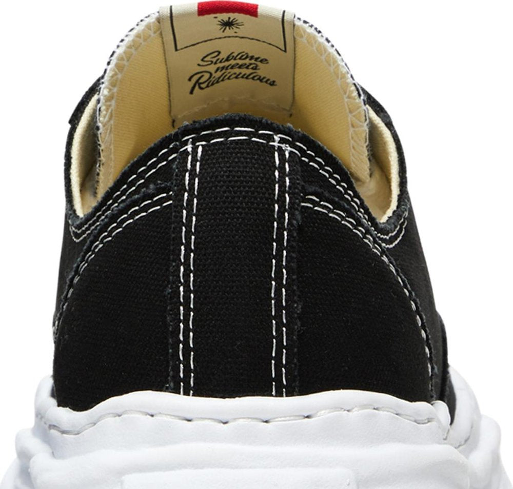 Maison Mihara Yasuiro Hank Low OG Sole Toe Cap Canvas - Black