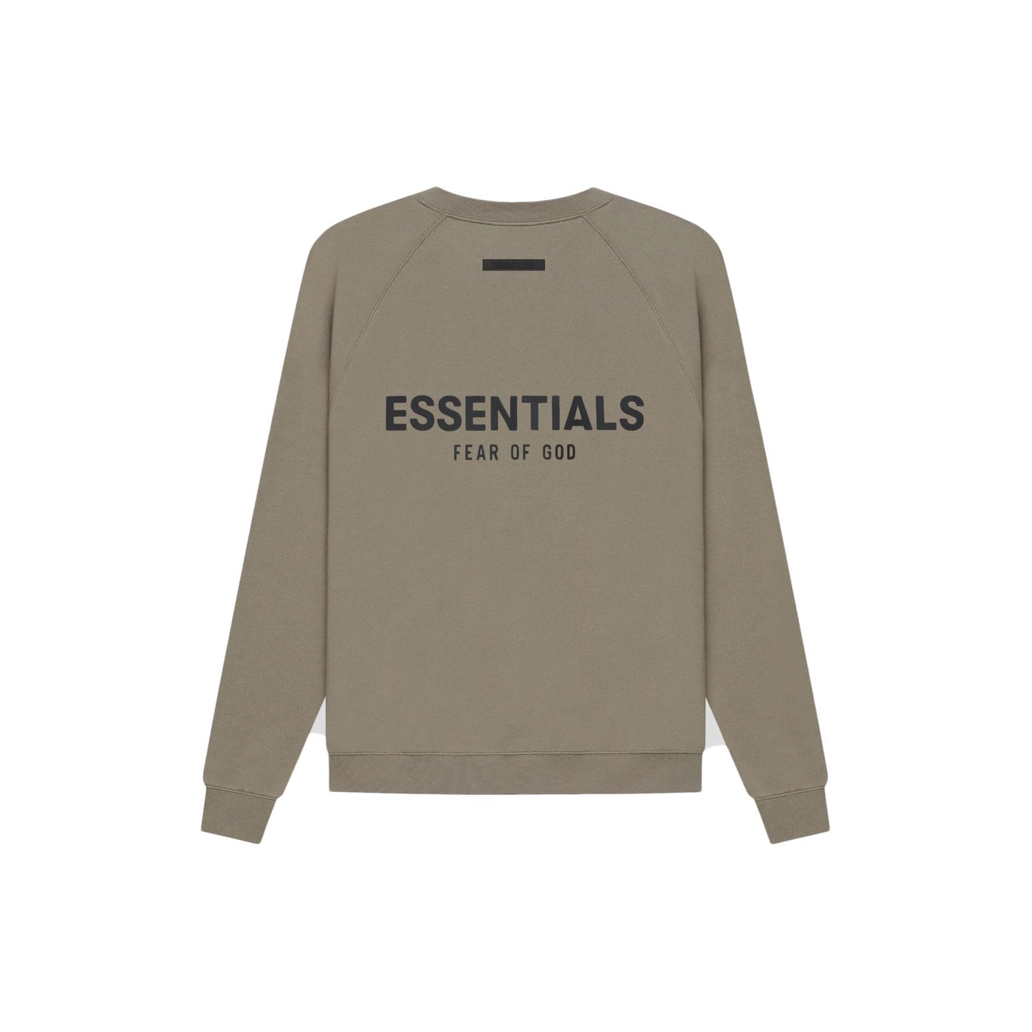 Fear of God Essentials Hoodie Pull-Over Crewneck (SS21) 'Moss/Goat'