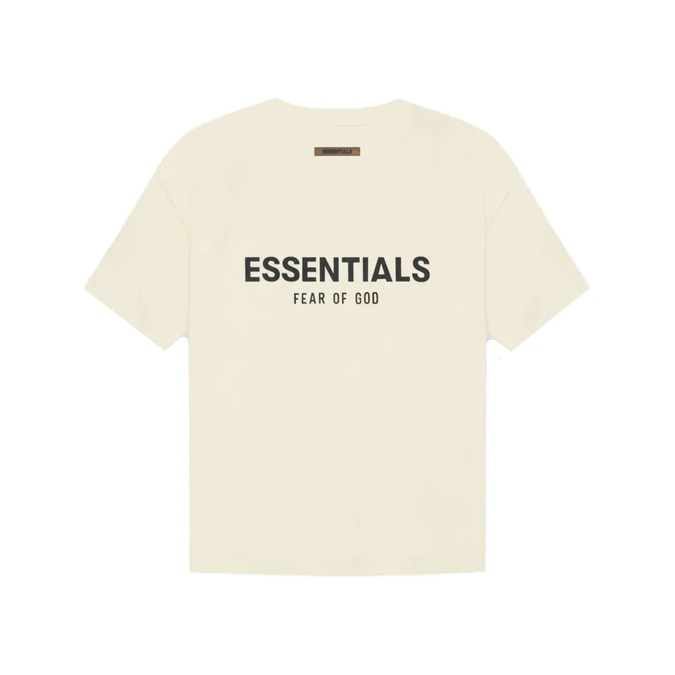 Fear of God Essentials T-shirt (SS21) 'Buttercream'