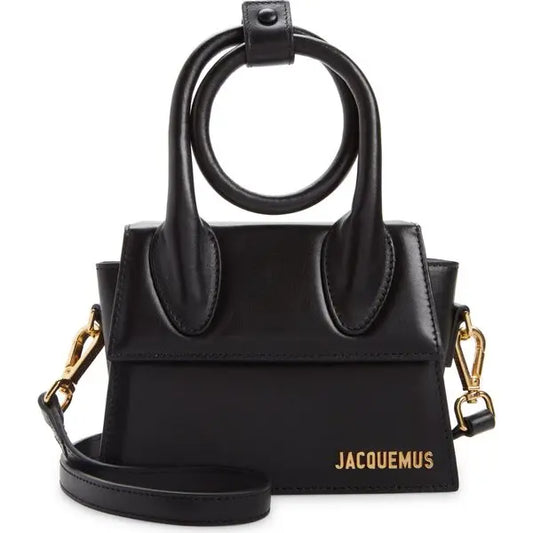 Jacquemus Le Chiquito Noeud Bag Black