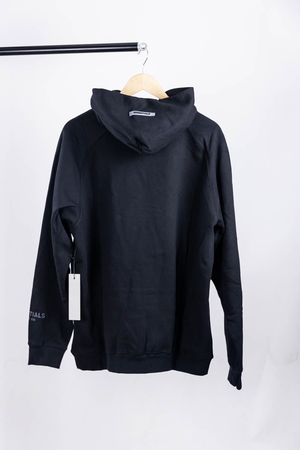 Fear of God Essentials Hoodie Pull-Over Hoodie (SS20) 'Black'