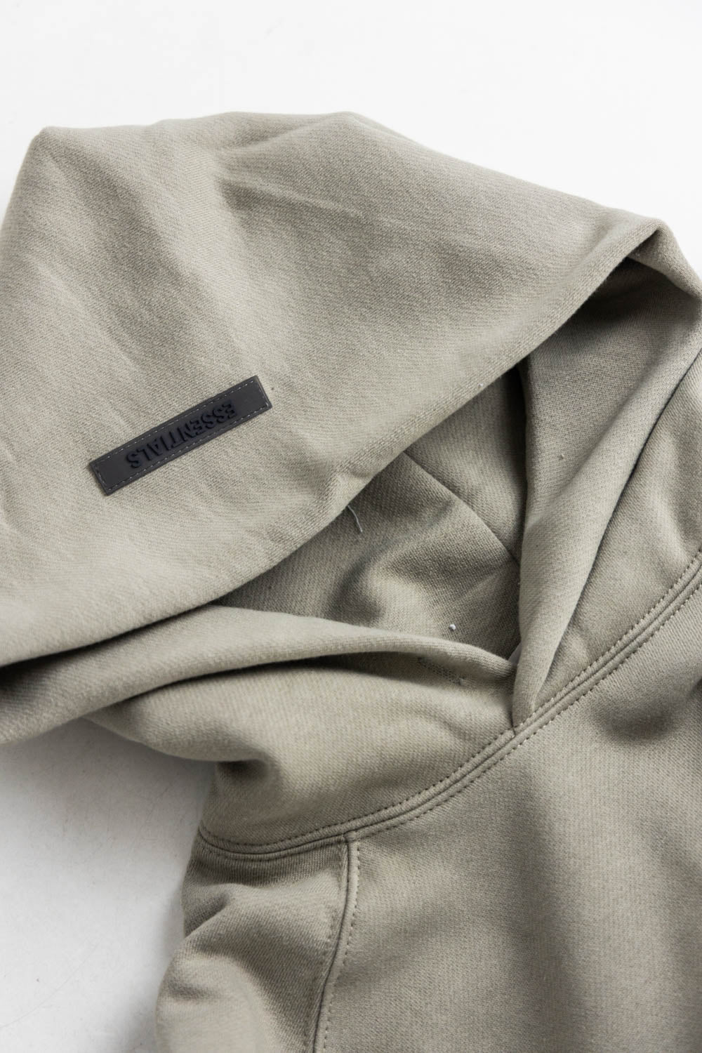 Fear of God Essentials Hoodie Pull-Over Crewneck (SS21) 'Moss/Goat'