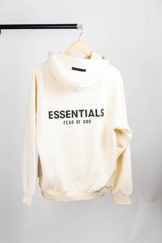 Fear of God Essentials Hoodie Pull-Over Hoodie (SS21) 'Buttercream'