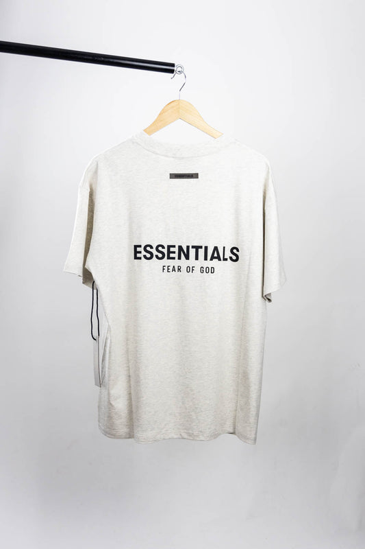 Fear of God Essentials T-shirt (SS21) 'Light Heather Oatmeal'