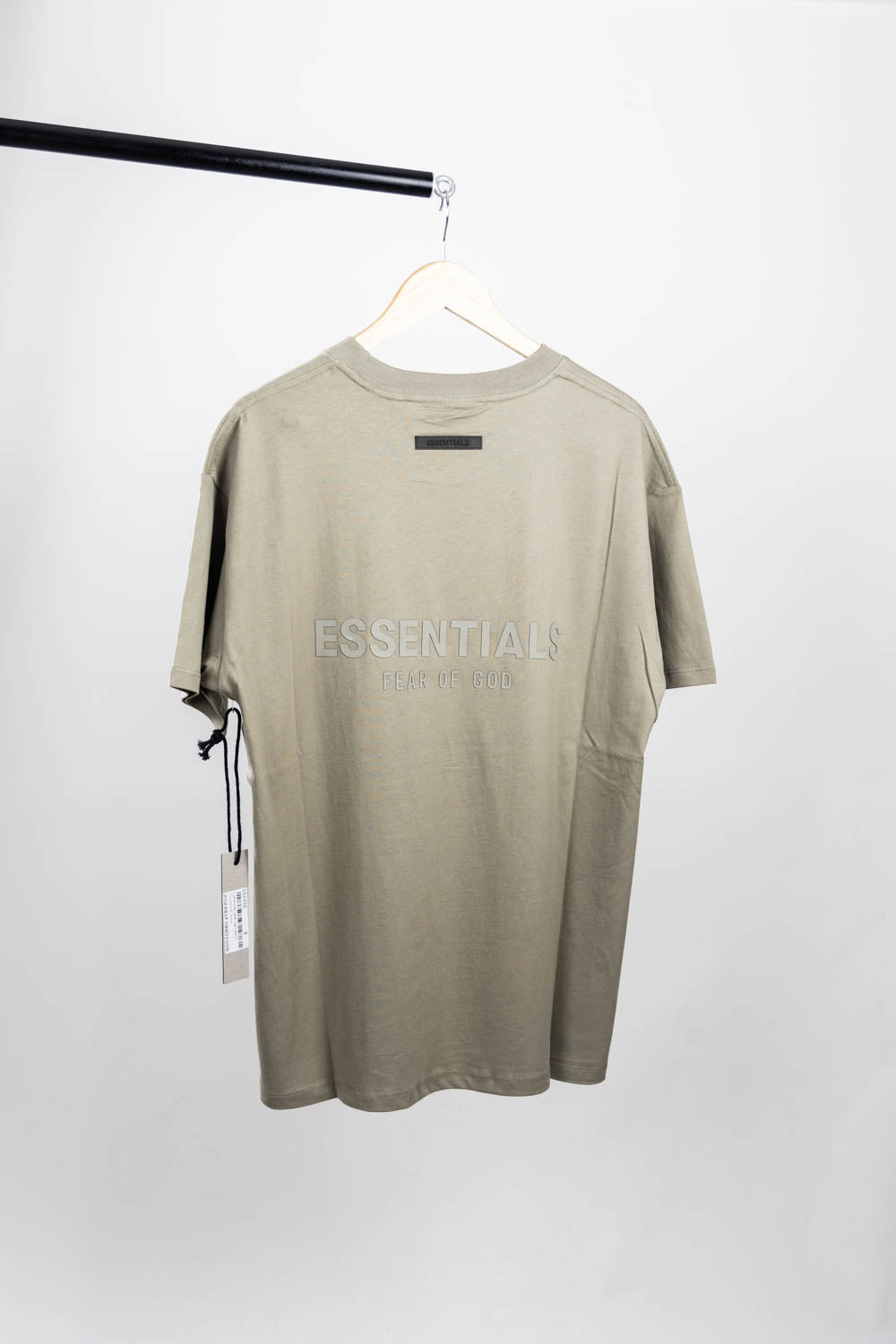 Fear of God Essentials T-shirt (SS21) 'Moss'