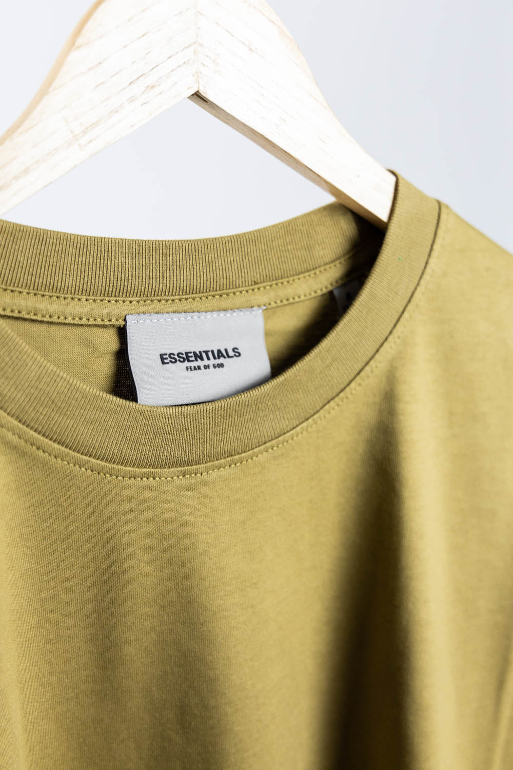 Fear of God Essentials T-shirt (SS21) 'Amber'