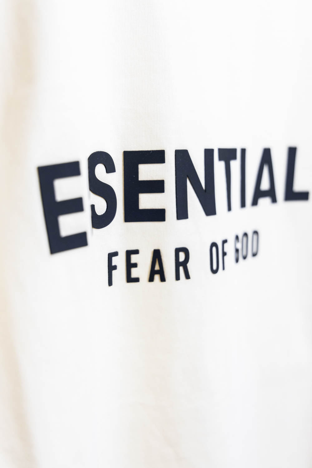 Fear of God Essentials T-shirt (SS21) 'Buttercream'