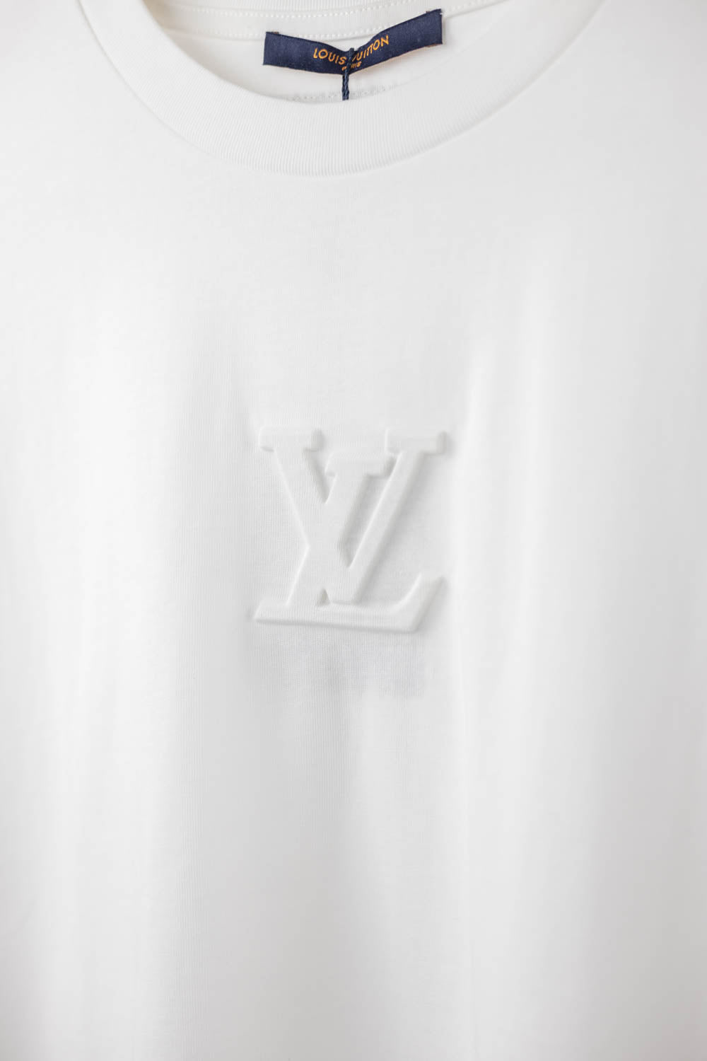 Louis Vuitton LV Debossed Tee White