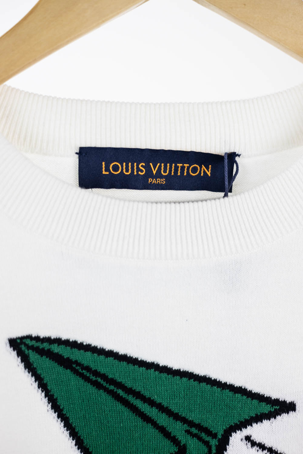 Louis Vuitton Monogram Comics Intarsia Short-sleeved Crewneck Multicolor
