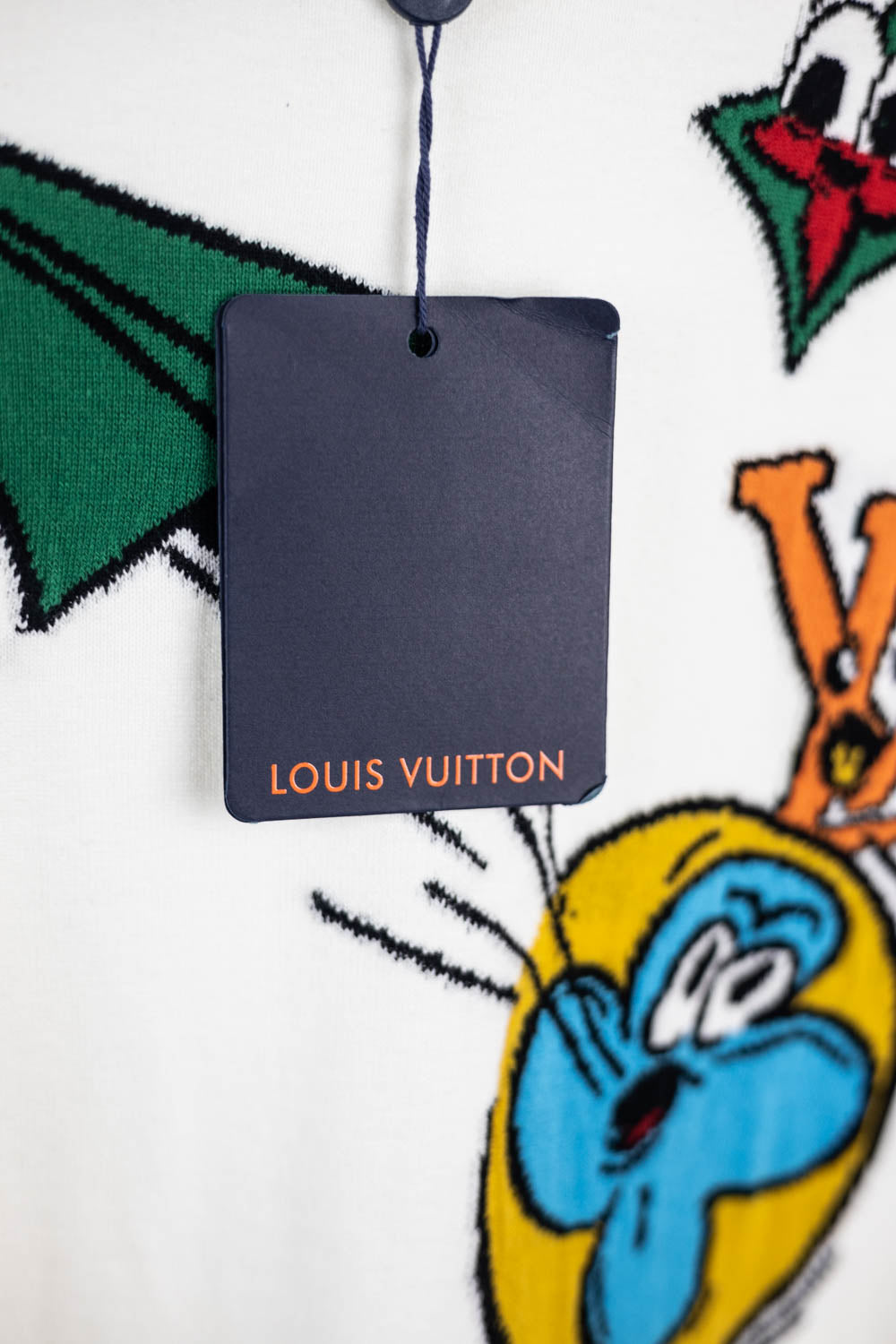 Louis Vuitton Monogram Comics Intarsia Short-Sleeved Crewneck - Vitkac shop  online