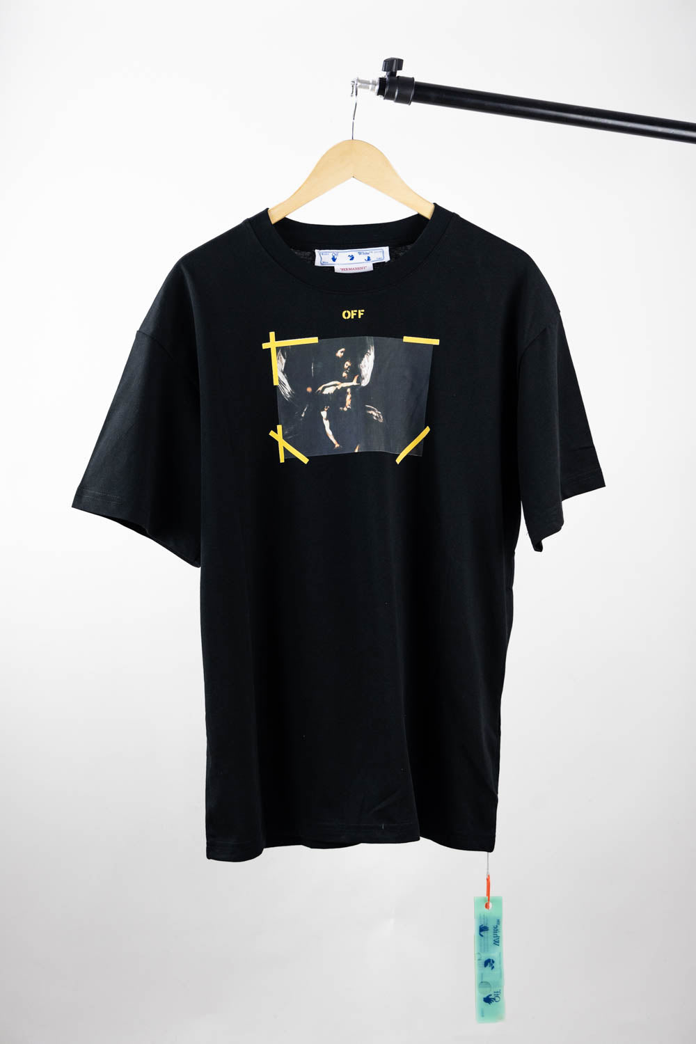 OFF-WHITE Caravaggio Tee Black